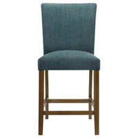 Paxton Upholstered Counter Height Dining Chair Teal Blue (Set of 2)