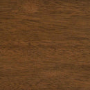 Paxton Round 48-inch Glass Top Wood Dining Table Brown