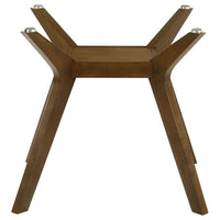 Paxton Square Wood Dining Table Base Brown