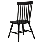 Home & Sleep Outlet - Andrews 5-piece Round Dining Table Set Light Ash and Black