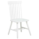 Andrews 5-piece Round Dining Table Set Light Ash and White