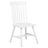 Andrews 5-piece Round Dining Table Set Light Ash and White