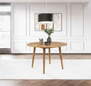 Andrews 48-inch Round Wood Dining Room Table Light Ash
