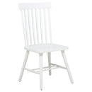Andrews 7-piece Rectangular Dining Set Light Ash and White