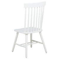 Andrews 7-piece Rectangular Dining Set Light Ash and White