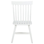 Home & Sleep Outlet - Andrews Windsor Spindle Back Dining Side Chair White (Set of 2)