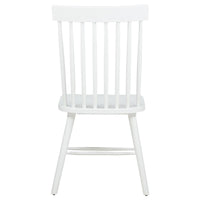 Andrews Windsor Spindle Back Dining Side Chair White (Set of 2)