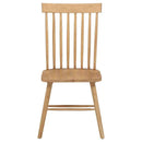 Andrews Windsor Spindle Back Dining Side Chair Light Ash (Set of 2)