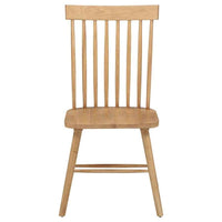 Andrews Windsor Spindle Back Dining Side Chair Light Ash (Set of 2)