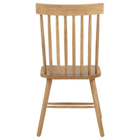 Andrews Windsor Spindle Back Dining Side Chair Light Ash (Set of 2)
