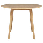 Home & Sleep Outlet - Andrews 5-piece Round Counter Dining Set Light Ash and White