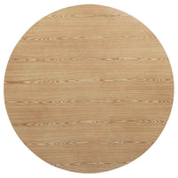 Andrews 5-piece Round Counter Dining Set Light Ash and White