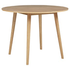 Home & Sleep Outlet - Andrews 5-piece Round Counter Height Dining Set Light Ash