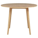 Andrews 48-inch Round Counter Height Dining Table Light Ash
