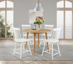 Home & Sleep Outlet - Andrews 48-inch Round Counter Height Dining Table Light Ash