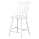 Andrews Windsor Counter Height Dining Side Chair White (Set of 2)