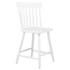 Home & Sleep Outlet - Andrews Windsor Counter Height Dining Side Chair White (Set of 2)
