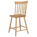Andrews Windsor Counter Height Dining Side Chair Light Ash (Set of 2)