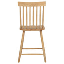 Andrews Windsor Counter Height Dining Side Chair Light Ash (Set of 2)