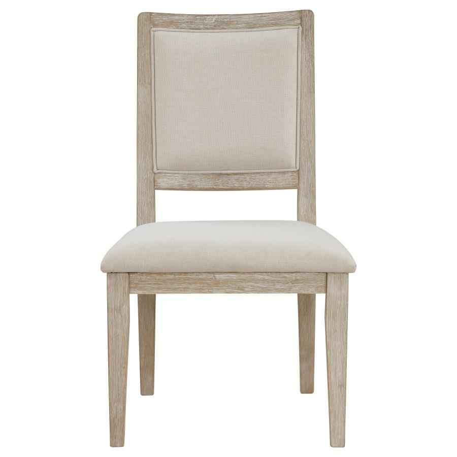 Trofello Cushioned Dining Side Chair White Washed (Set of 2)