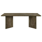 Home & Sleep Outlet - Tyler 80-inch Solid Wood Dining Table Mango Brown