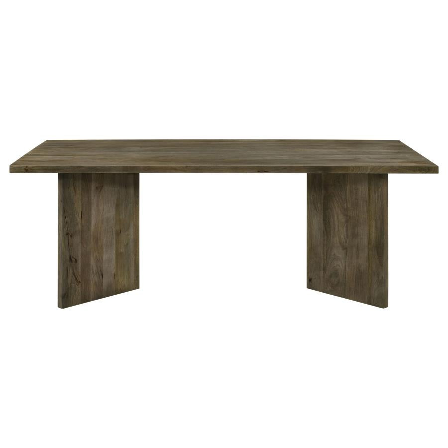 Home & Sleep Outlet - Tyler 80-inch Solid Wood Dining Table Mango Brown