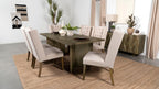 Home & Sleep Outlet - Tyler 80-inch Solid Wood Dining Table Mango Brown