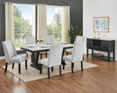 VANCE 1319-6P-SB (7-Piece Dining Set)