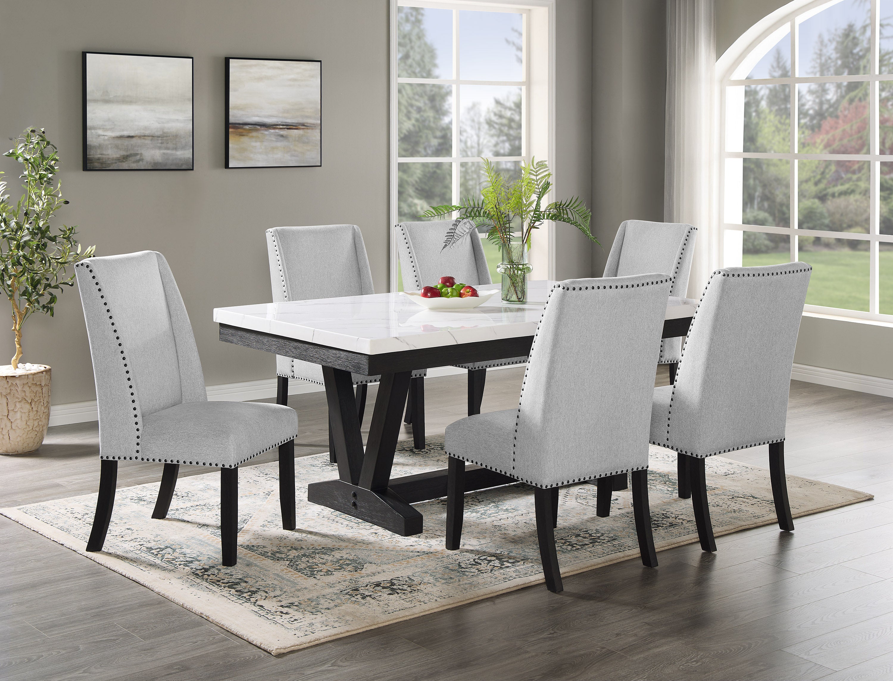 VANCE 1319-6P (6-Piece Dining Set)