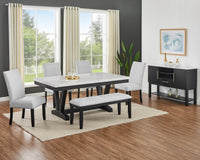 VARLEY 1320-6P-SB (7-Piece Dining Set)
