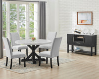 VANCE 1319-6P-SB (7-Piece Dining Set)