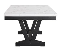 VANCE 1319-6P-SB (7-Piece Dining Set)