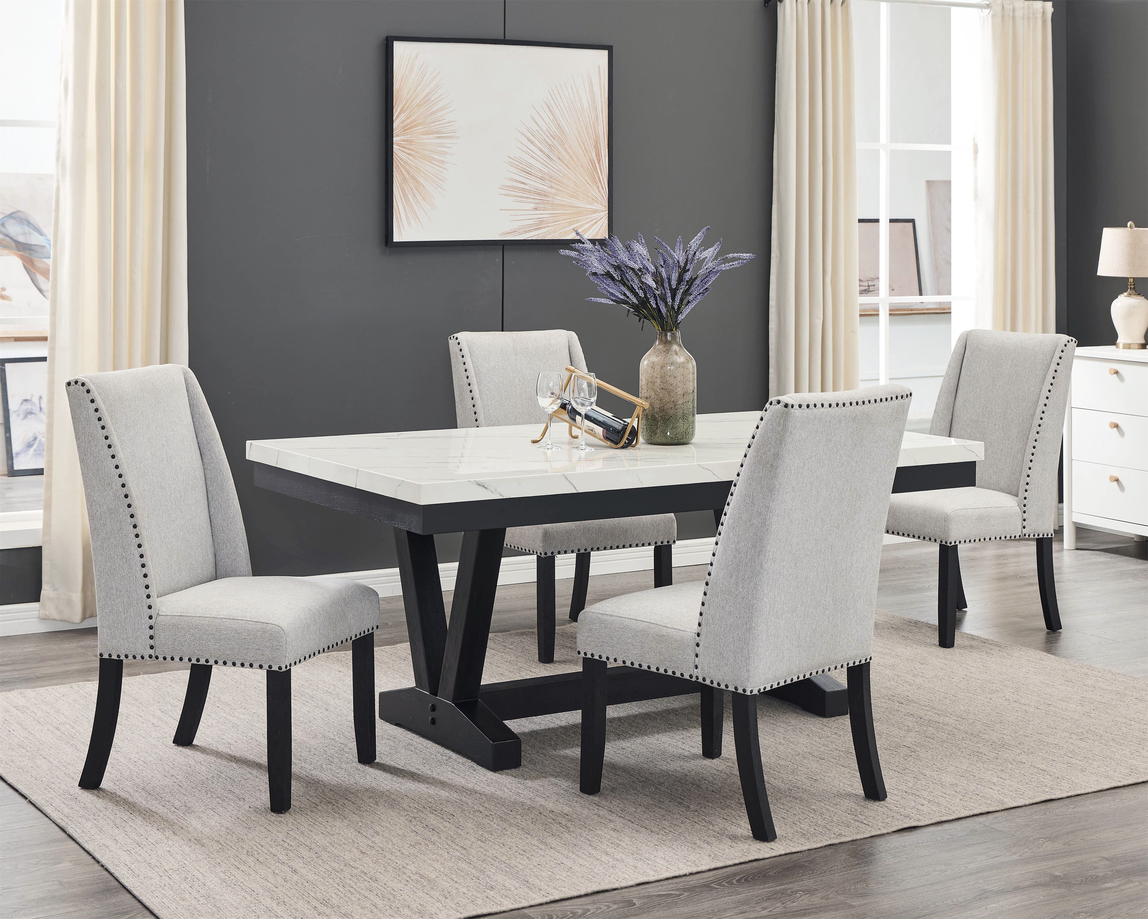 VARLEY 1320-6P-SB (7-Piece Dining Set)