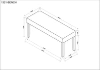 HAZEL 1321-6P (7-Piece Dining Set)