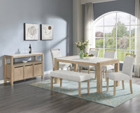 HAZEL 1321-5P (6-Piece Dining Set)