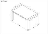 HAZEL 1321-6P (7-Piece Dining Set)