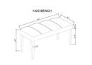 VEGA 1420-6P (7-Piece Dining Set)