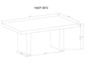 VEGA 1420T (2-Piece Dining Set)
