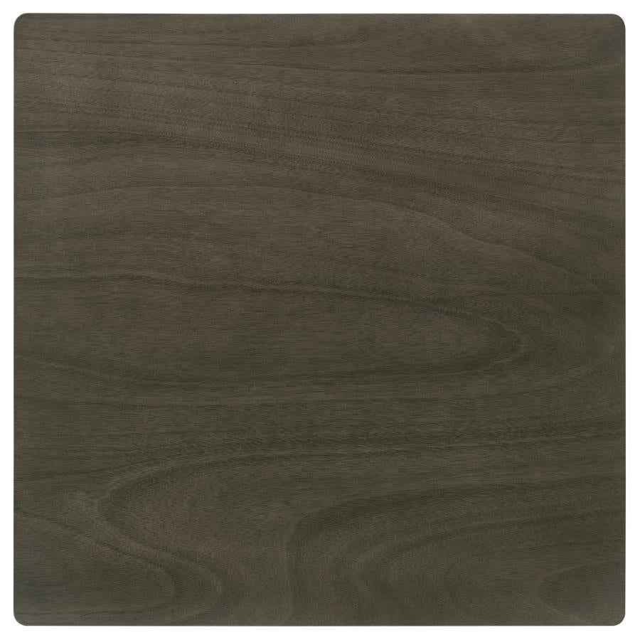 Parkwood 5-piece Square Dining Table Set Dark Ash Brown