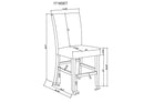 MARBEL 1718-6P (2-Piece Counter Dining Set)