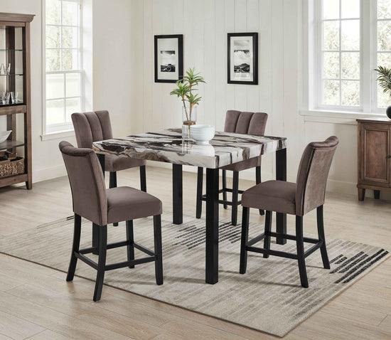 VEGA 1720-5P (5-Piece Counter Dining Set)