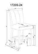 VEGA 1720-5P (5-Piece Counter Dining Set)