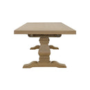 Florence 126-inch Extension Dining Table Rustic Honey