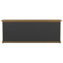 Florence 4-door Dining Sideboard Buffet Cabinet Rustic Honey