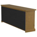Florence 4-door Dining Sideboard Buffet Cabinet Rustic Honey