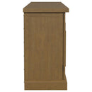 Florence 4-door Dining Sideboard Buffet Cabinet Rustic Honey