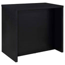 Topanga Engineered Wood Freestanding Home Bar Black - Home & Sleep Outlet