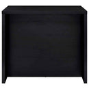 Topanga Engineered Wood Freestanding Home Bar Black - Home & Sleep Outlet