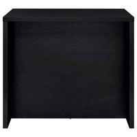 Topanga Engineered Wood Freestanding Home Bar Black - Home & Sleep Outlet