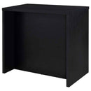 Topanga Engineered Wood Freestanding Home Bar Black - Home & Sleep Outlet
